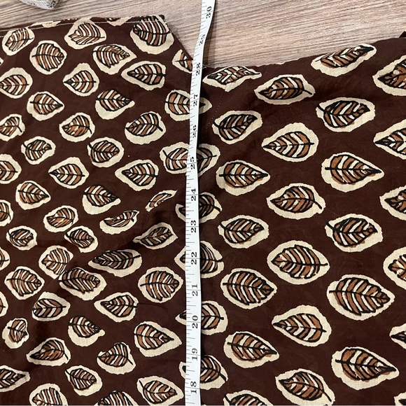 Ralph Lauren LRL Womens Size 2XL Boho Top Drawstring Waist Peplum 100% Cotton - Picture 5 of 9